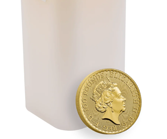 Britannia 1oz Best Value Gold Bullion Ten Coin Tube