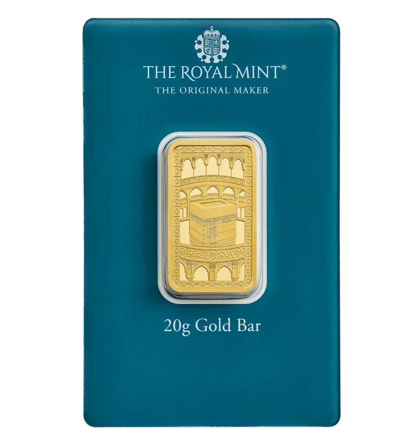 Kaaba 20g Gold Bullion Minted Bar